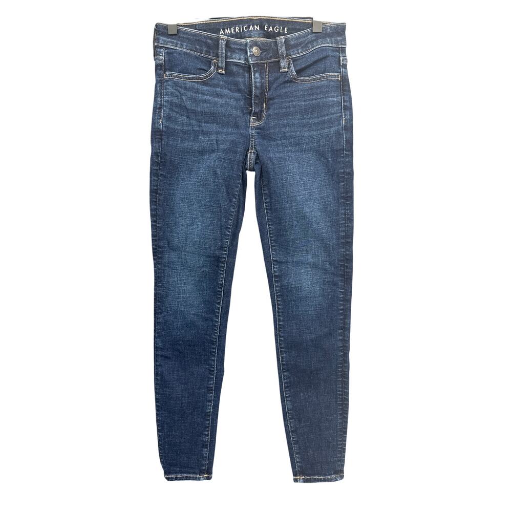 American Eagle Blue Stretch Jegging Jeans Size 00